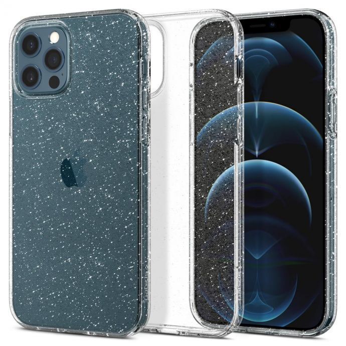 Spigen iPhone 12 Pro Max Liquid Crystal Glitter, Crystal Quartz