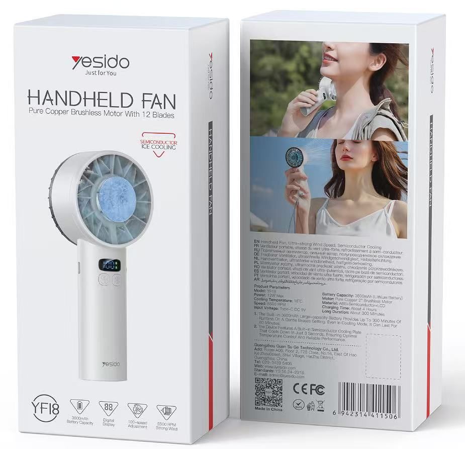 Yesido YF18 Handheld Fan