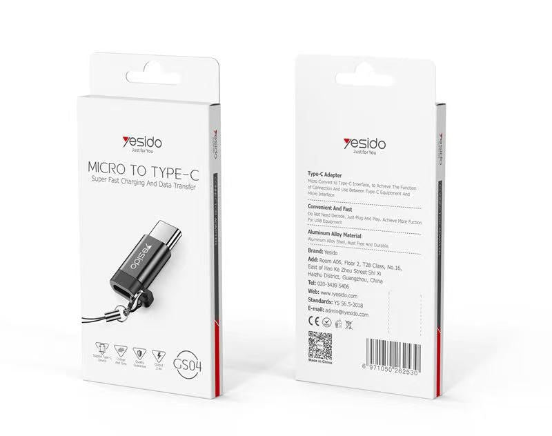Yesido GS04 Micro to Type-C Adapter