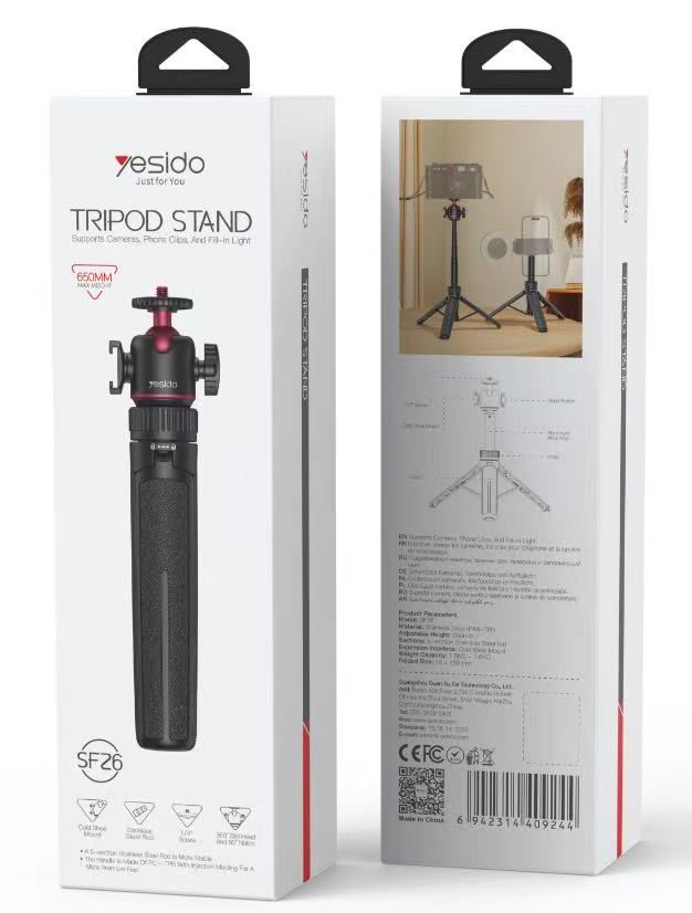 Yesido SF26 Tripod Stand 650MM