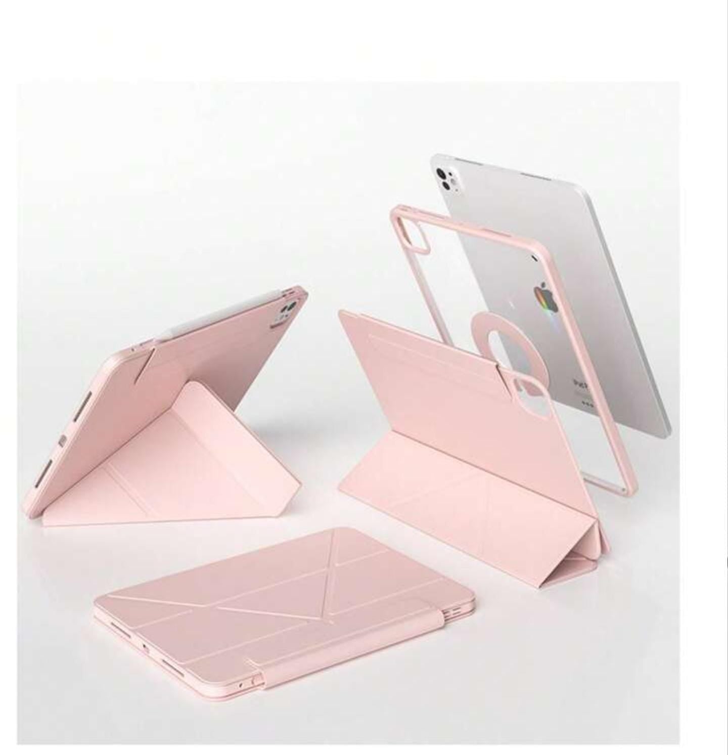 TDG BYX iPad Air 10.9/11 (M2 2024/M3 2025) Magnet Case, Pink