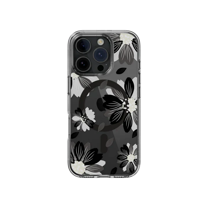 <p>SwitchEasy iPhone 16 Pro Style M Pattern Shockproof, Black Flower</p>