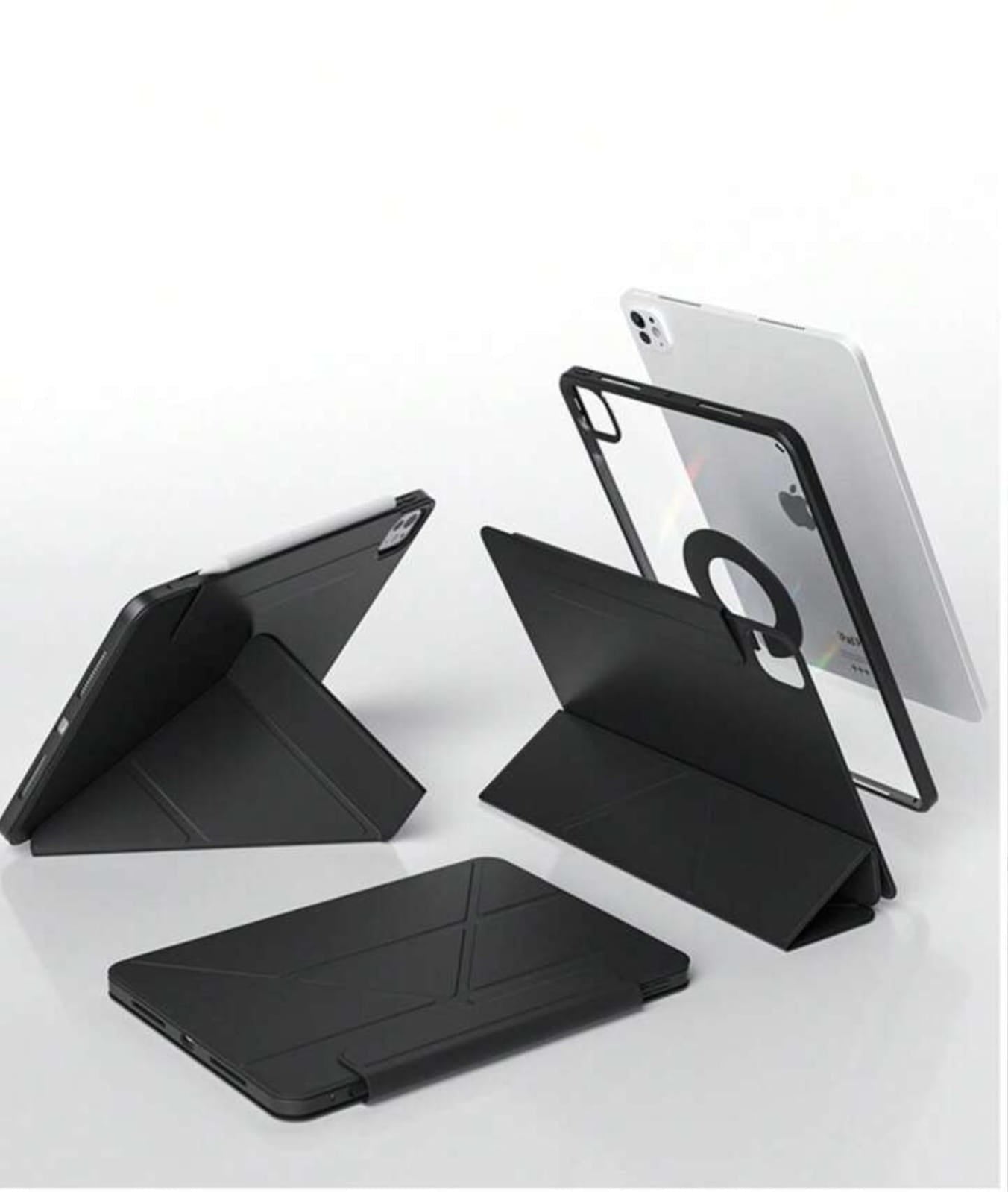 TDG BYX iPad Air 10.9/11 (M2 2024/M3 2025) Magnet Case, Black