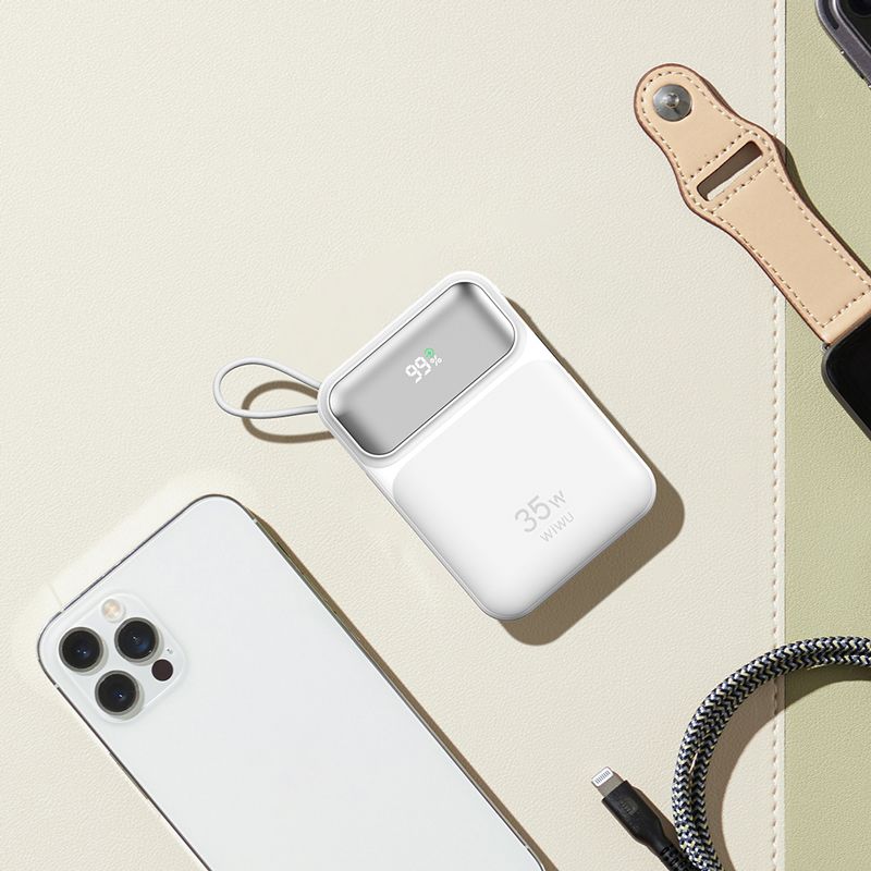 WiWU P036 Galaxy Power Bank 20000mAh, White