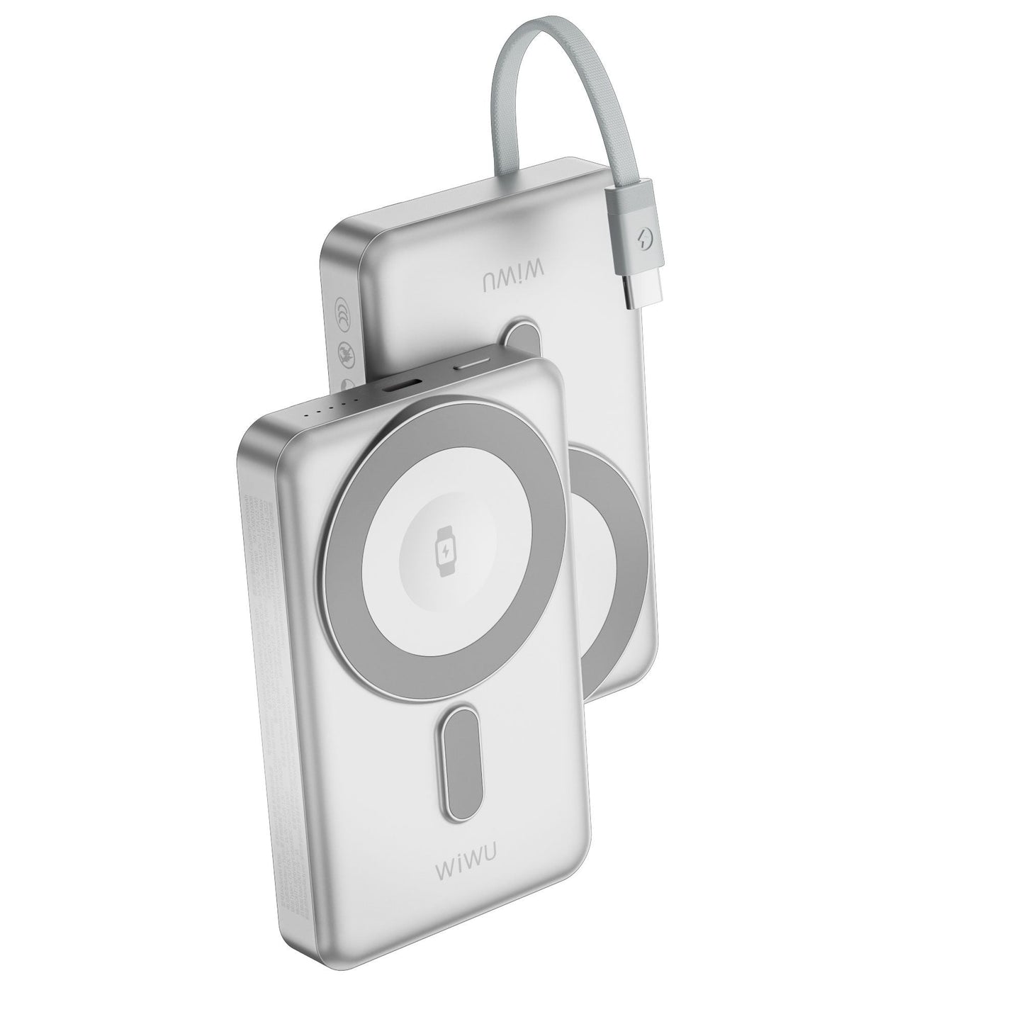 WiWU P056 Elite Power Bank 10000mAh, Silver