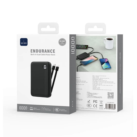 WiWU P060 Endurance Power Bank 10000mAh