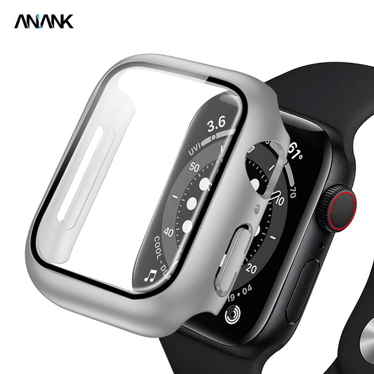 Anank Apple Watch Series 7 (41mm) Screen Guard Case, Silver