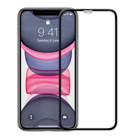 322396-Comma iPhone 11/XR Tempered Glass, Clear