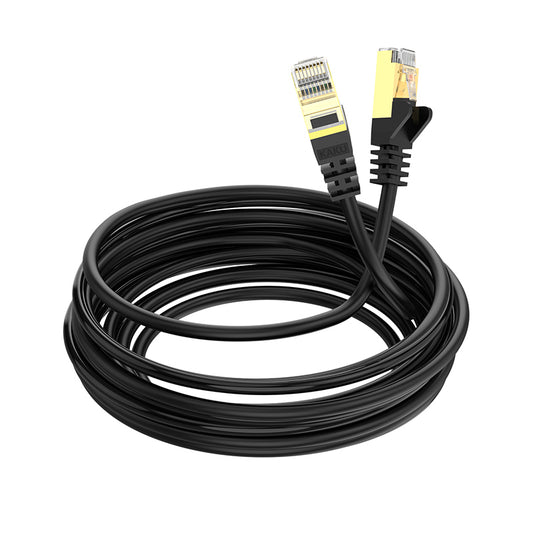 <p>Kaku Six Class Pure Copper Gigabit Ethernet Cable (5M), Black</p>