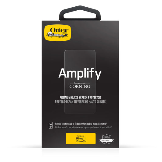 506621-OtterBox iPhone 11/XR Amplify Glass Edge2Edge,