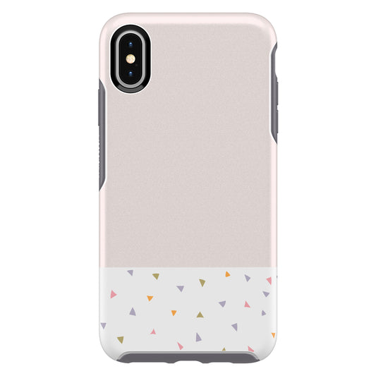 OtterBox iPhone Xs Max Symmetry Series IML, Party Dip (White/Excalibur/Graphic)