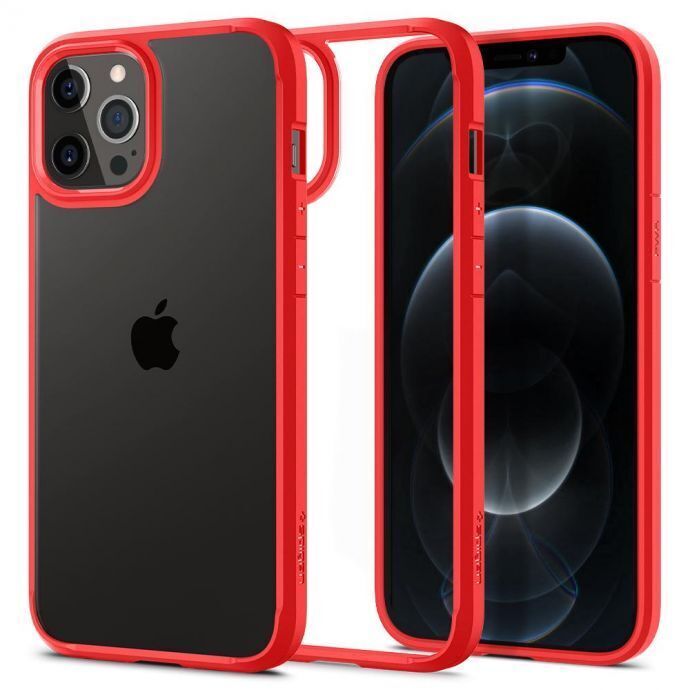 Spigen iPhone 12 Pro Max  Ultra Hybrid, Red