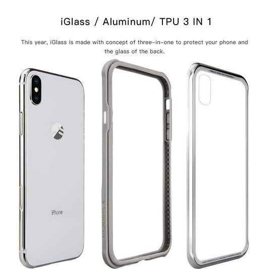 SwitchEasy iPhone Xs Starfield PC+TPU Case, Ultra Clear