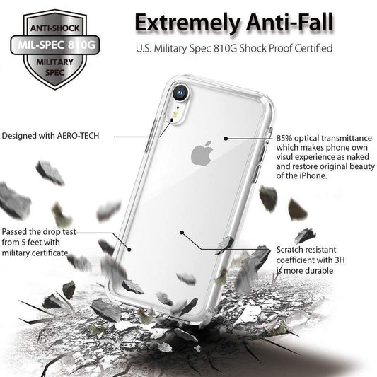 SwitchEasy iPhone Xs Max Crush PC+TPU Case, Ultra Clear
