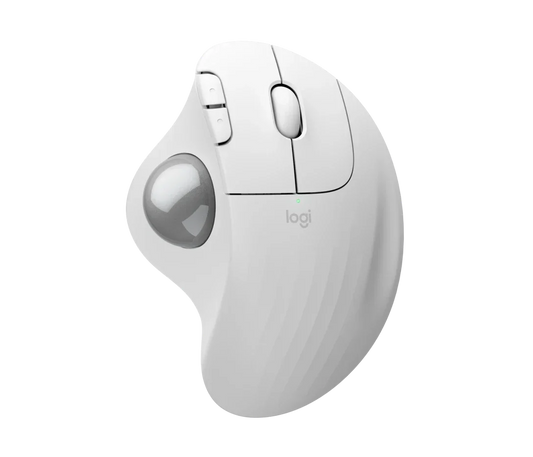 Logitech ERGO M575S Mouse, White