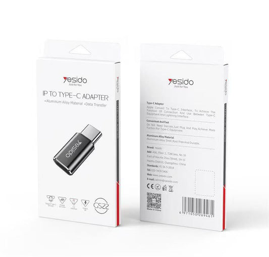 Yesido GS22 Lightning to Type-C Adapter