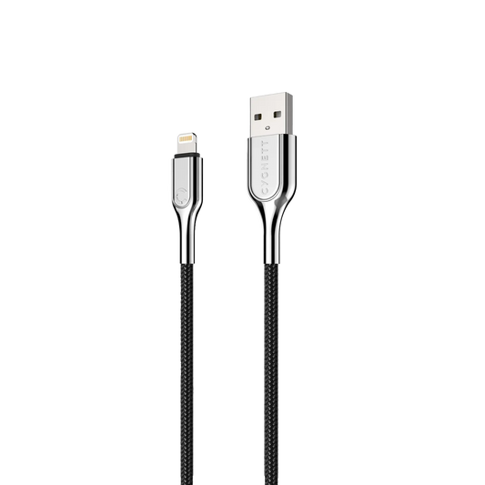 <p>Cygnett Armored Lightning to USB-A Cable 2M, Black</p>