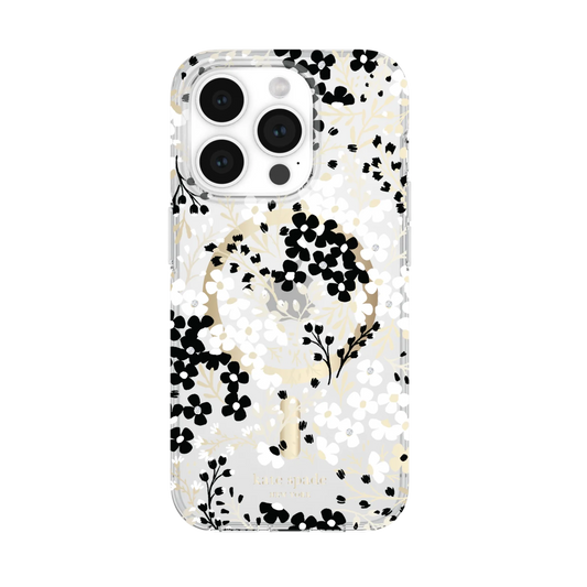 Kate Spade New York 15 Pro Protective Hardshell Case with MagSafe,Multi Floral/B