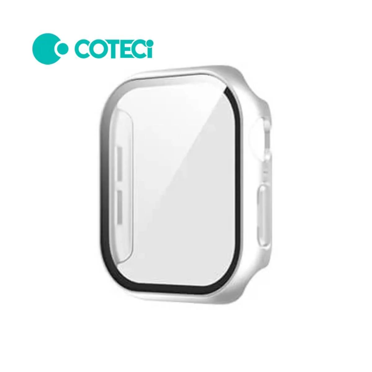 COTECi iWatch Tempered Case 46mm, Silver