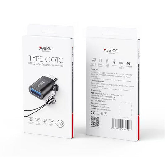 Yesido GS06 Type-C OTG USB 3.0