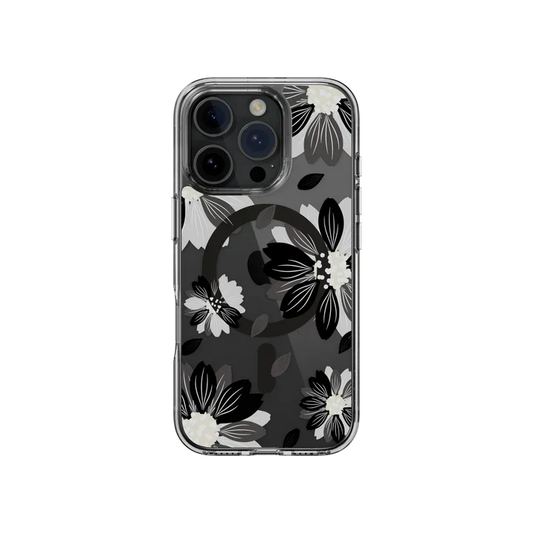<p>SwitchEasy iPhone 16 Pro Style M Pattern Shockproof, Black Flower</p>