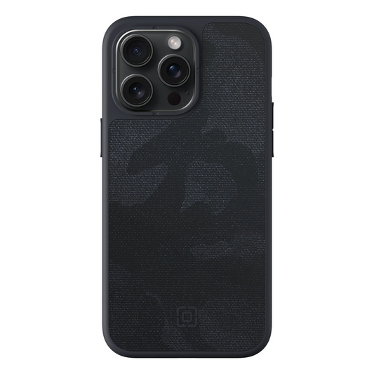 <p>Incipio iPhone 15 Pro Max cru. Protective for MagSafe, Navy Canvas</p>