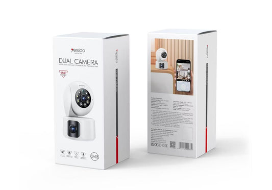 Yesido KM16 Dual Camera UK Plug, White