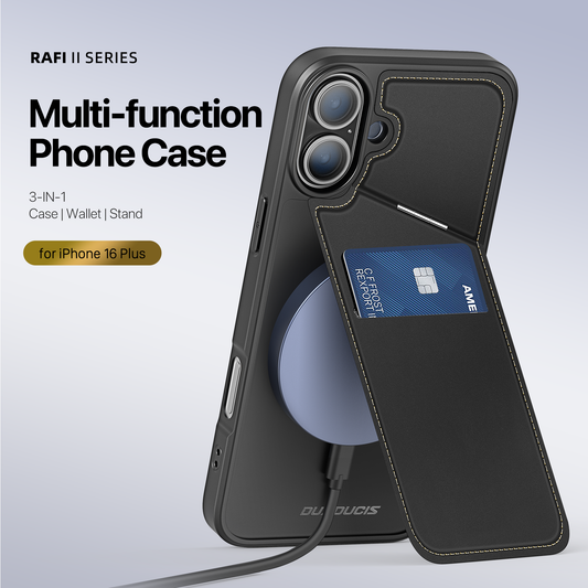 <p>Dux Ducis iPhone 16 Plus Rafi II Mag, Black</p>