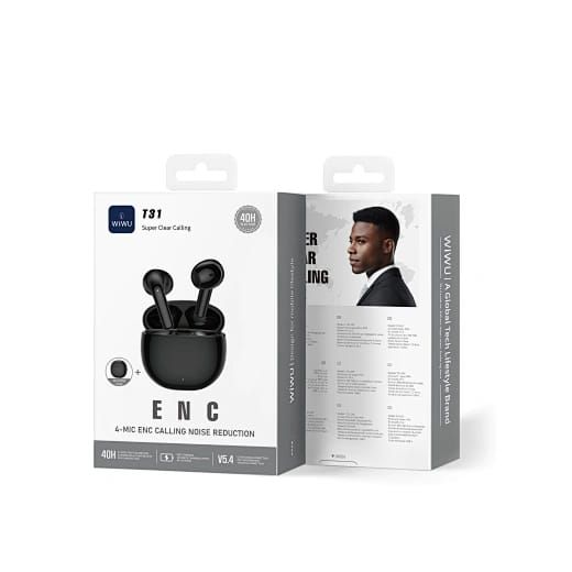 WiWU T31 ENC, Black
