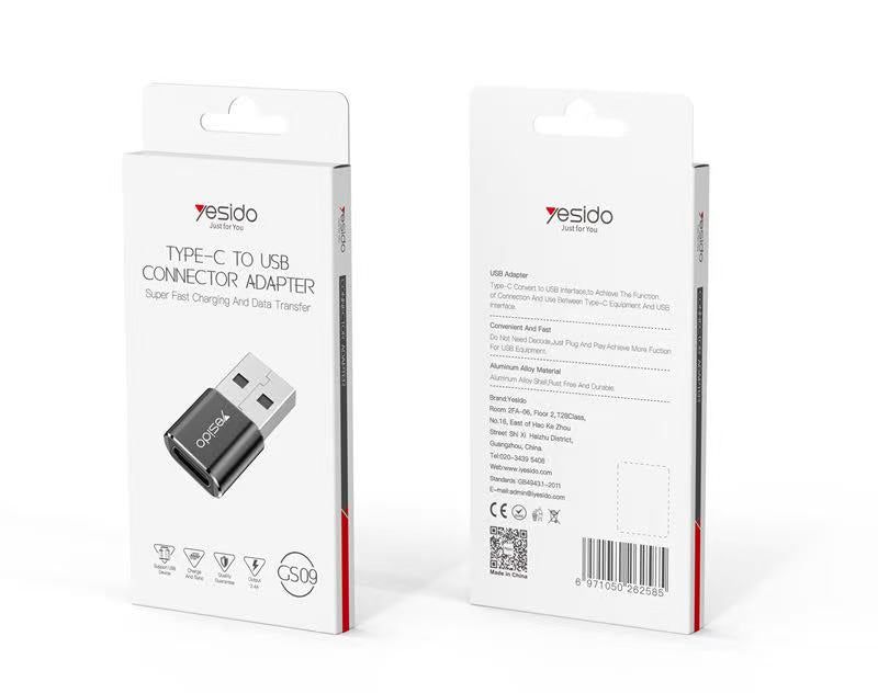 Yesido GS09 Type-C to USB Adapter