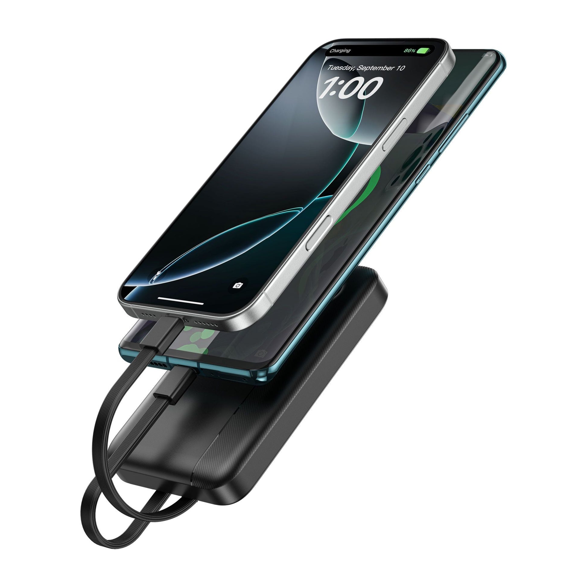 WiWU P060 Endurance Power Bank 10000mAh, Black