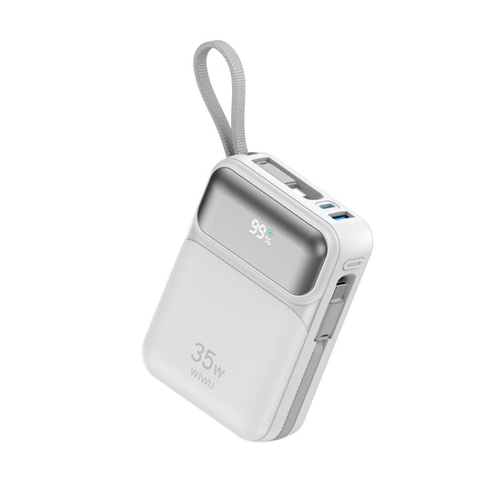 WiWU P052 Galaxy Power Bank 10000mAh, White