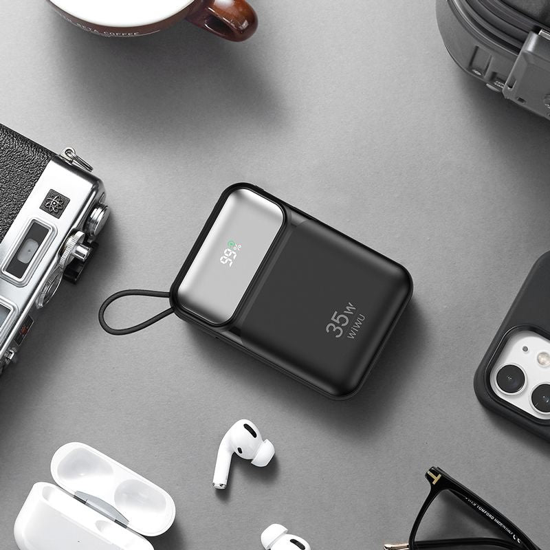 WiWU P036 Galaxy Power Bank 20000mAh, Black