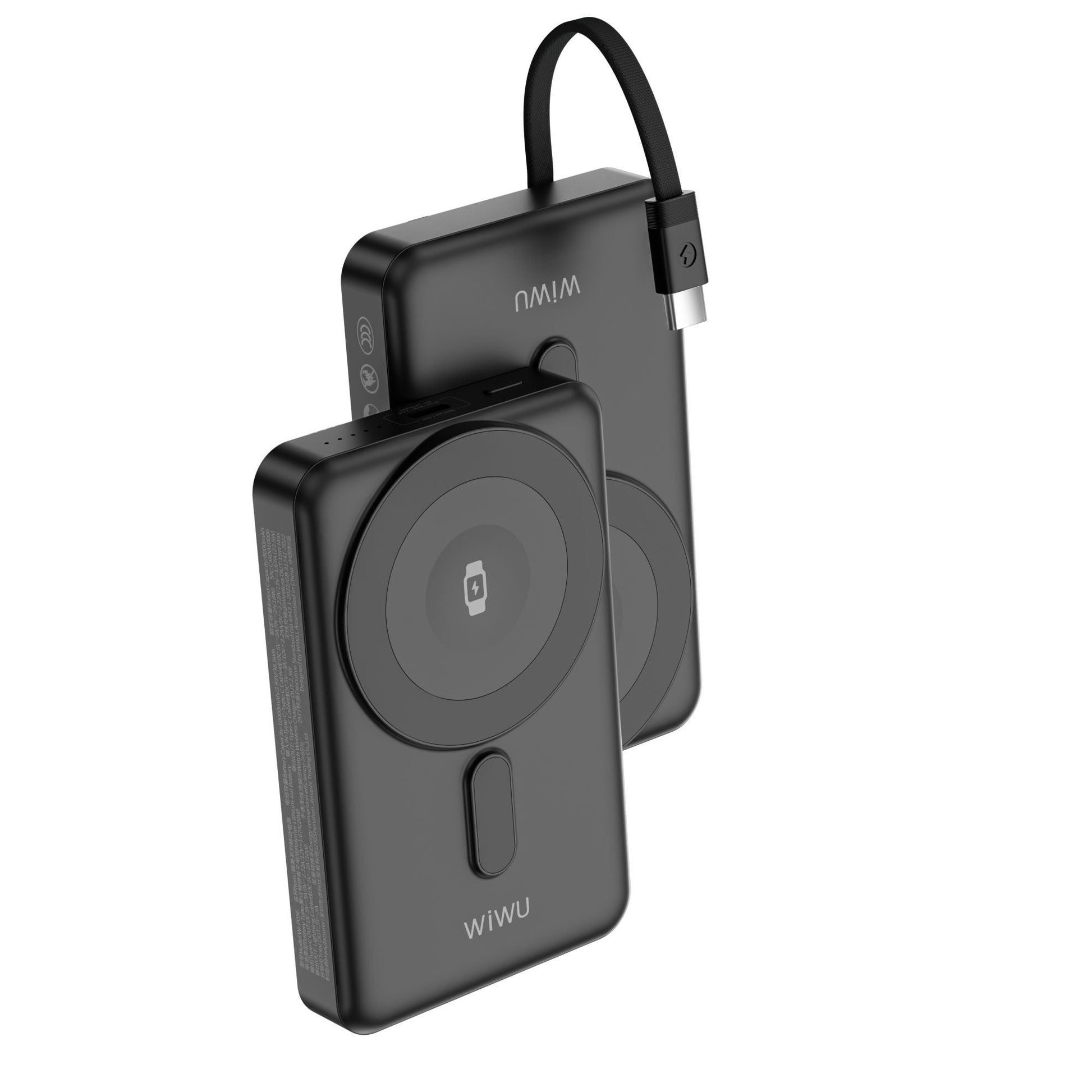 WiWU P056 Elite Power Bank 10000mAh, Black