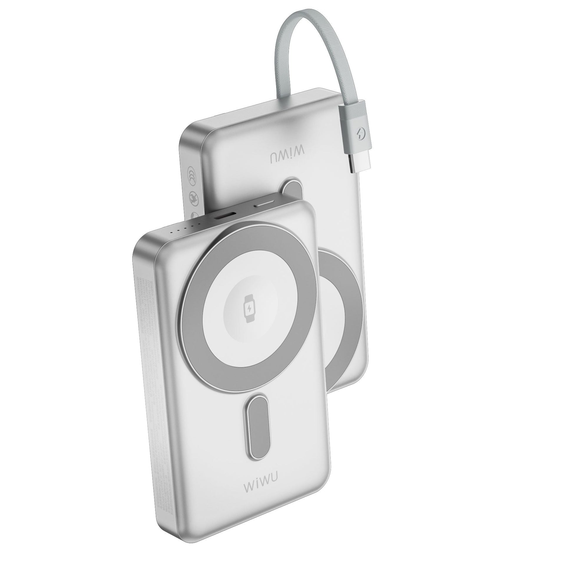 WiWU P056 Elite Power Bank 10000mAh, Silver