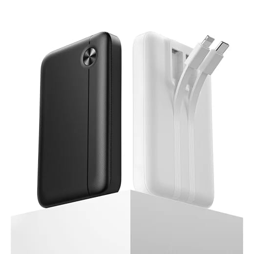 WiWU P060 Endurance Power Bank 10000mAh, White